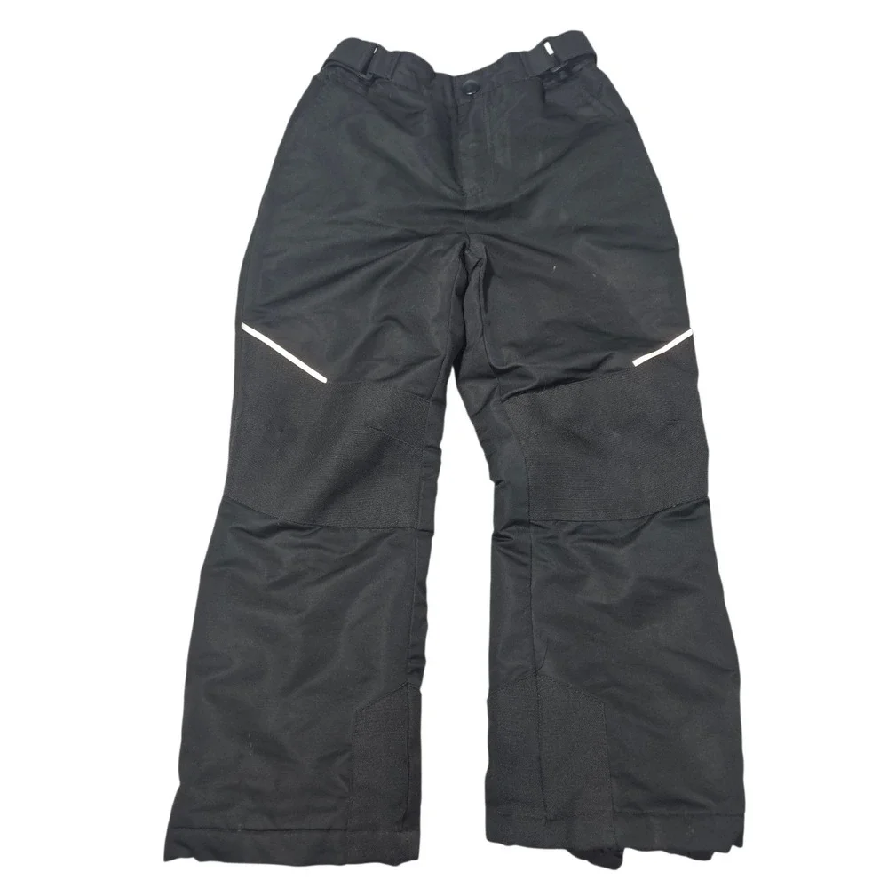 Swiss Tech Insulated Snow Pants Winter Ski Trousers Black Sz S (6-6X)